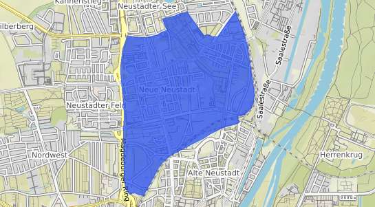 Bodenrichtwertkarte Magdeburg Neue Neustadt